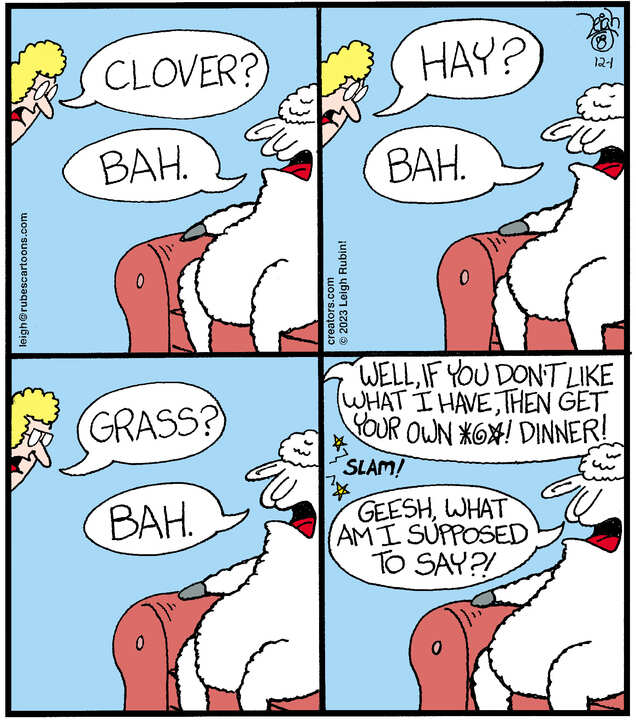 Rubes® for Dec 01, 2023