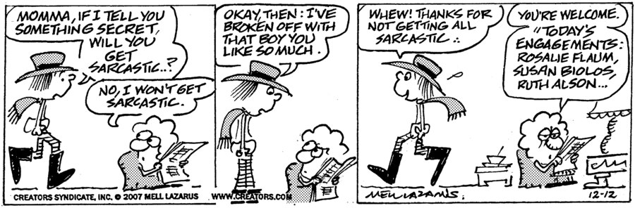 Momma for Dec 12, 2023