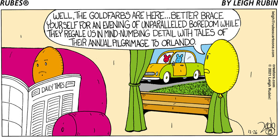 Rubes® for Dec 26, 2021