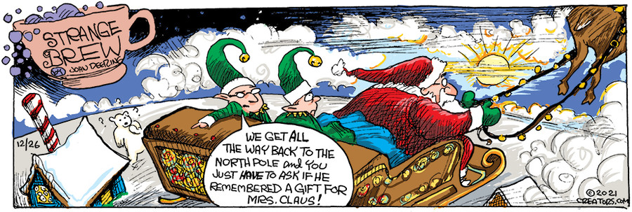 Strange Brew for Dec 26, 2021