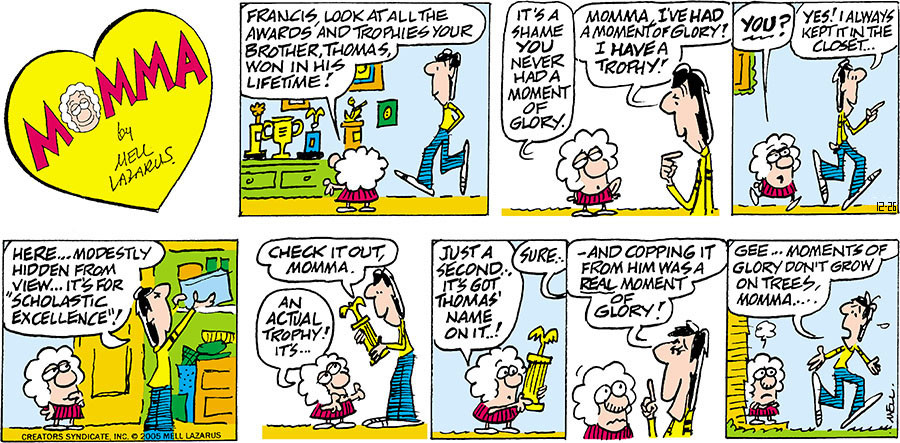 Momma for Dec 26, 2021