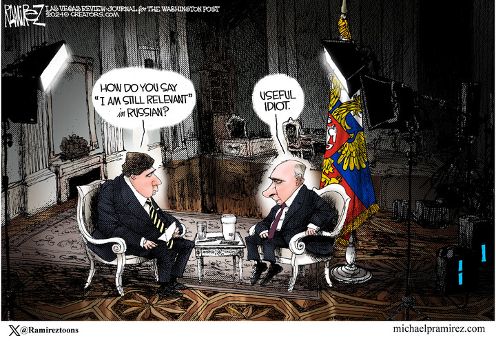 Michael Ramirez for Feb 20, 2024