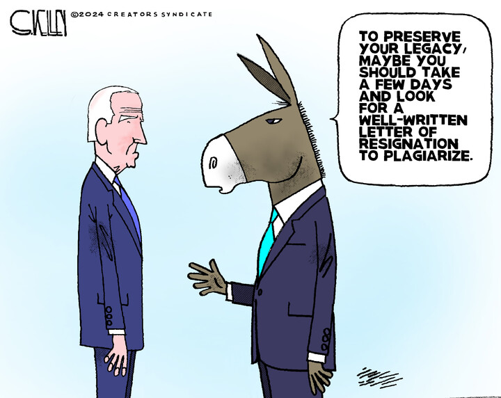 Steve Kelley for Jul 22, 2024