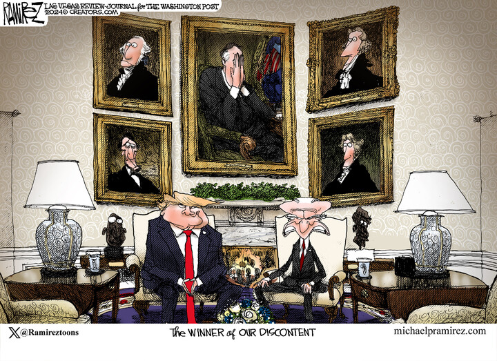 Michael Ramirez for Nov 19, 2024
