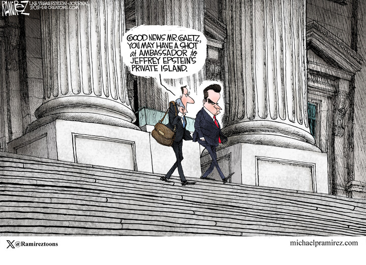Michael Ramirez for Dec 30, 2024
