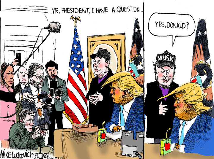 Mike Luckovich for Feb 13, 2025