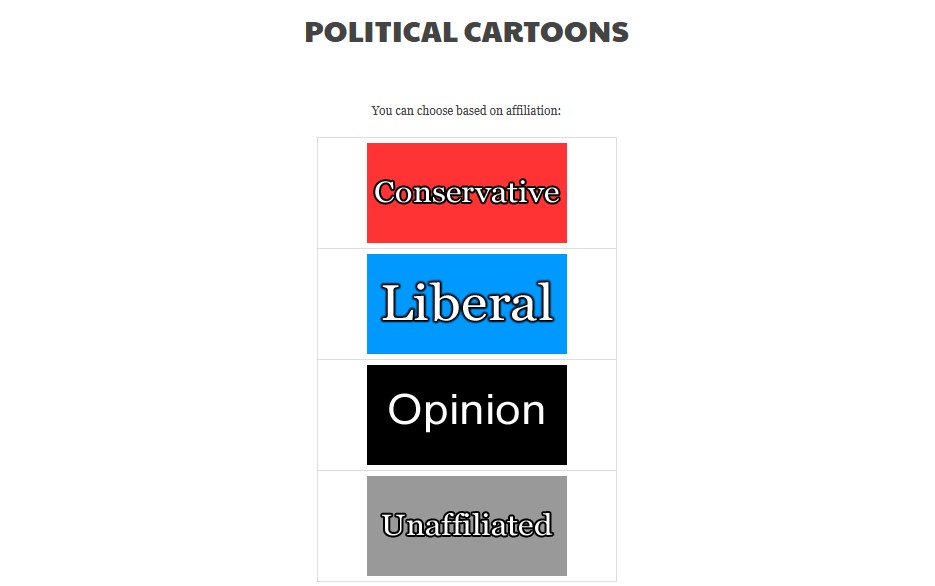 Political Cartoons