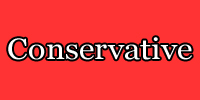 Conservative Button