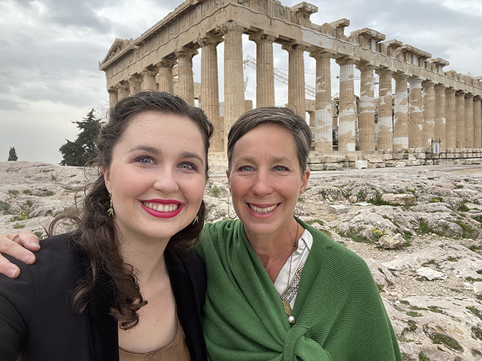 Anna Katherine and Lisa