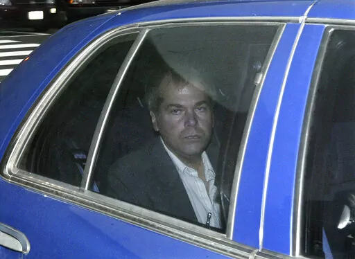 In this Nov. 18, 2003, file photo, John Hinckley Jr. arrives at U.S. District Court in Washington. A federal judge in Washington is holding what is expected to be the final hearing for would-be Reagan assassin John Hinckley before he is released from restrictive conditions he has lived under since he shot the president in 1981. (AP Photo/Evan Vucci, File)