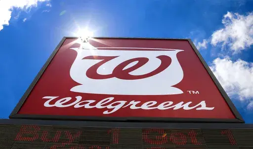 A sign for Walgreens Pharmacy is shown on June 25, 2019, in Pittsburgh. (AP Photo/Gene J. Puskar, File)
