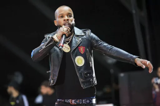 Rapper Tory Lanez performs at HOT 97 Summer Jam 2018 at MetLife Stadium in East Rutherford, N.J. Three years have passed since hip-hop superstar Megan Thee Stallion was shot multiple times by rapper Lanez in Los Angeles following a summer pool party at the home of Kylie Jenner. On Monday, Aug. 7, 2023, Lanez is scheduled to be sentenced, following his December conviction on three felony charges. (Photo by Scott Roth/Invision/AP, File)