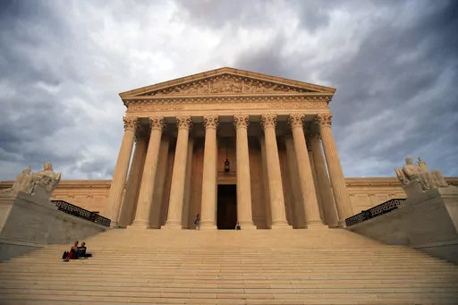 The U.S. Supreme Court is seen at near sunset in Washington, on Oct. 18, 2018. The Supreme Court is hearing arguments in a challenge to the Securities and Exchange Commission's ability to fight fraud, part of a broader attack on regulatory agencies led by conservative and business interests. (AP Photo/Manuel Balce Ceneta, File)